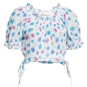 Loveshackfancy Rosalinda Crop Top